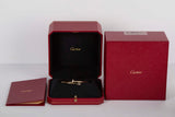 Juste Un Clou Bracelet Small - Yellow Gold & Diamonds - Size 17 - B&P