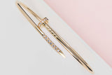 Juste Un Clou Bracelet Small Reverse Diamonds - Yellow Gold - Size 19