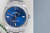 Oyster Perpetual 39 'Blue Dial'