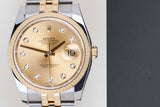 Datejust 36 'Champagne Diamond Dial - Jubilee'