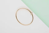 Juste Un Clou Bracelet Small - Yellow Gold & Diamonds - Size 16 - B&P
