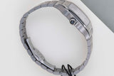 Santos Large 'Titanium - White Roman Dial'