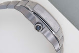 Santos Large 'Titanium - White Roman Dial'