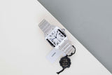 Santos Large 'White Roman Dial'