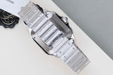 Santos Large 'White Roman Dial'
