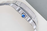 Santos Large 'White Roman Dial'