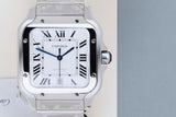Santos Large 'White Roman Dial'