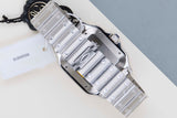 Santos Large 'White Roman Dial'