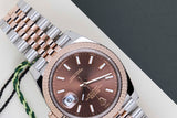 Datejust 41 'Chocolate Dial - Jubilee'