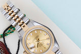 Datejust 26 'Champagne Diamond Dial - Jubilee'