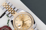 Datejust 36 'Champagne Diamond Dial - Jubilee'
