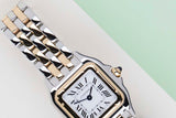 Panthère Small 'Steel & Yellow Gold - White Roman Dial'