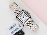 Panthère Medium 'Steel & Yellow Gold - White Roman Dial'