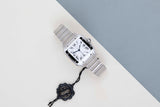 Santos Medium 'White Roman Dial'