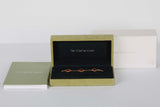Vintage Alhambra Bracelet - 5 Motifs - Yellow Gold - Carnelian - 18.5 CM - B&P