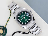 Datejust 41 'Green Ombre Dial - Oyster'