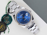 Datejust 41 'Blue Roman Dial - Oyster'