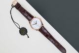 Calatrava 'Rose Gold - Silver Dial'