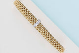 Vendôme Flex'It Bracelet - Yellow Gold, White Gold, Diamonds - Size M - B&P