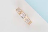 Love Ring Small Pavé - Yellow Gold & Diamonds - Size 56 - B&P