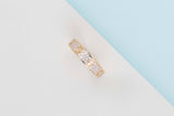 Love Ring Small Pavé - Yellow Gold & Diamonds - Size 56 - B&P