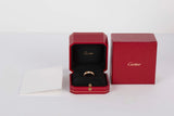 Love Ring Small Pavé - Yellow Gold & Diamonds - Size 56 - B&P
