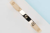 Love Bracelet Open Cuff - Yellow Gold - Size 18 - B&P