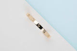 Love Bracelet Open Cuff - Yellow Gold - Size 18 - B&P