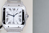 Santos Medium 'White Roman Dial'