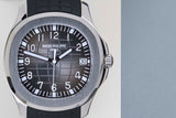 Aquanaut 'Black Grey Dial - Rubber Strap'