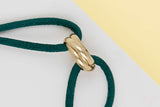 Trinity Cord Bracelet - Yellow Gold - B&P