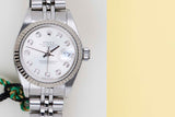 Datejust 26 'Silver Diamond Dial - Jubilee'