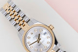 Datejust 26 'Silver Diamond Dial - Jubilee'