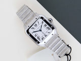 Santos Medium 'White Roman Dial'
