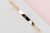 Love Bracelet Small - Yellow Gold - Size 17 - B&P