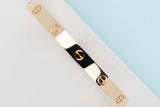 Love Bracelet - Yellow Gold - Size 18 - B&P