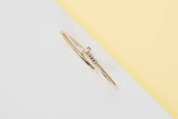 Juste Un Clou Bracelet Small - Yellow Gold & Diamonds - Size 16 - B&P