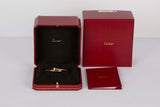 Juste Un Clou Bracelet Small - Yellow Gold & Diamonds - Size 16 - B&P
