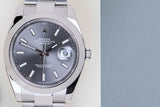 Datejust 41 'Slate Dial - Oyster'