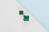 Magic Alhambra Ring - Yellow Gold - Malachite - Size 52