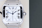 Santos Large 'White Roman Dial'