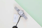 Panthere Small 'Steel - Diamond Bezel - White Roman Dial'