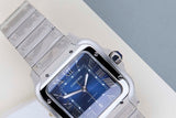 Santos Large 'Blue Roman Dial'