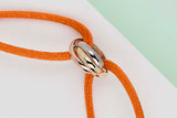 Trinity Cord Bracelet 'Rose/Yellow/White Gold' - B&P