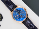 Portugieser Perpetual Calendar 42 'Rose Gold - Blue Dial'