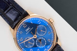 Portugieser Perpetual Calendar 42 'Rose Gold - Blue Dial'