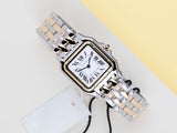 Panthere Medium 'Steel & Yellow Gold - White Roman Dial'