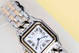 Panthere Medium 'Steel & Yellow Gold - White Roman Dial'