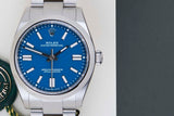 Oyster Perpetual 41 'Med Blue Dial'