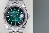 Datejust 36 'Green Ombre Dial - Jubilee'
